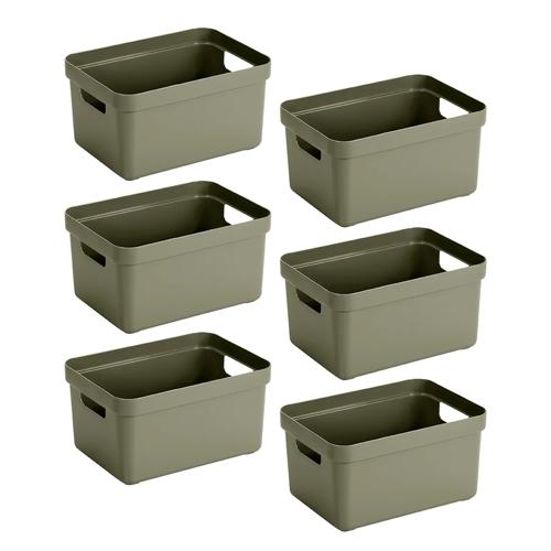 Sigma home - Opbergbox - 5L - 6-delig