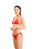 Side Tie - Dames - Bikinibroekje