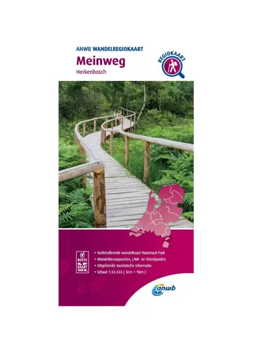 ANWB Wandelkaart Meinweg