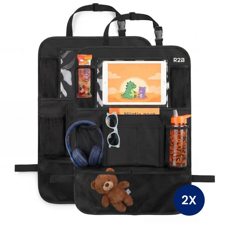 Auto Organizer Kinderen - 2 Stuks