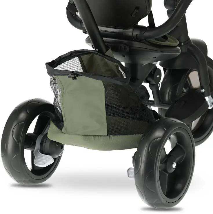 Explorer Luxe Driewieler - Opvouwbaar met mandje