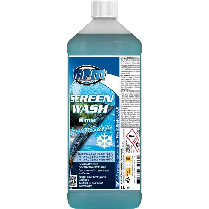 Winter ruitenwisservloeistof   1 liter mpm
