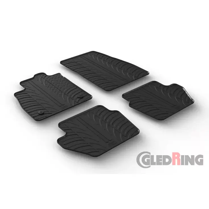 Ford Ka+ 5 deurs 9/2017 - Rubbermatten - Gledring