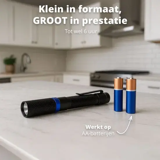 Pen zaklamp premium 2-pack