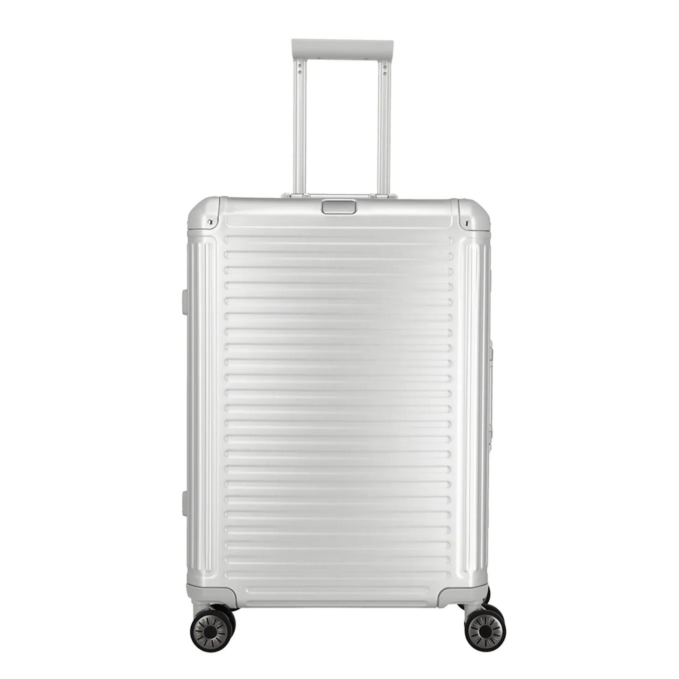 Travelite  aluminium 4w trolley m Zilver  Zilver main product image