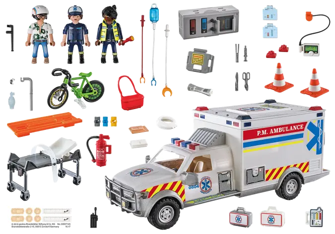 PLAYMOBIL® Reddingsvoertuig US Ambulance 70936