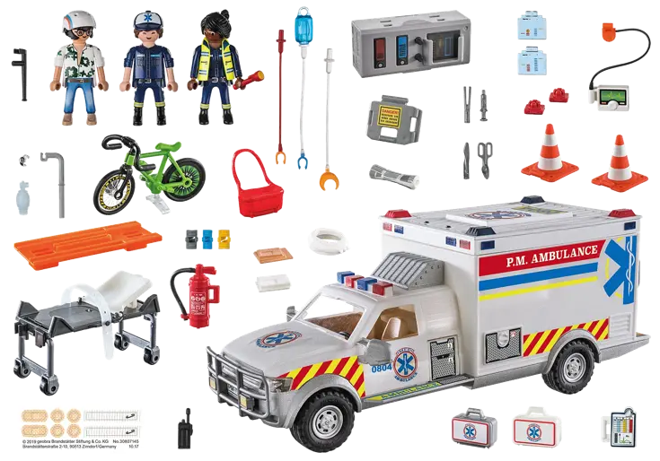 PLAYMOBIL® Reddingsvoertuig US Ambulance 70936