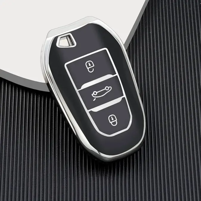 Dutch Shield Sleutelhoesje  Citroën zwart B3