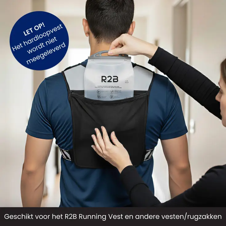 Waterzak voor runningvest