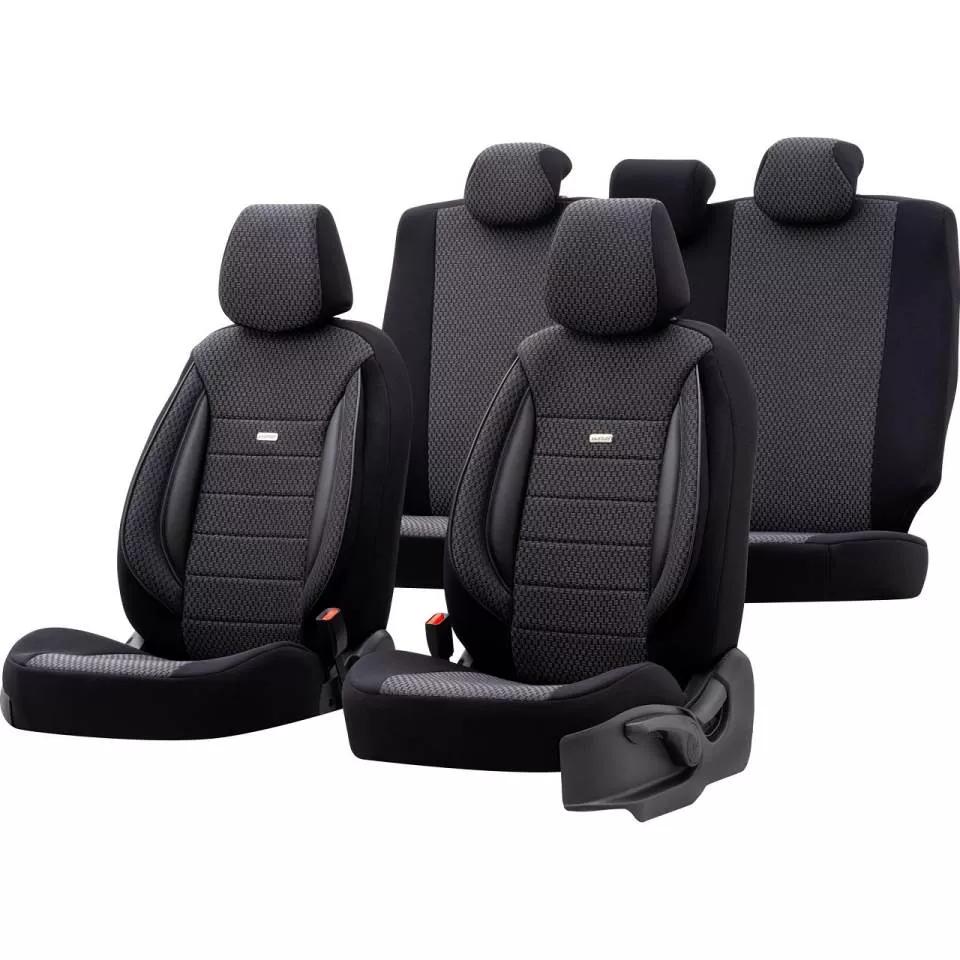 OTOM Fit Sport  Stoelhoezenset  Zwart