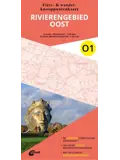 ANWB Fiets en wandelknooppuntenkaart O1 Rivierengebied oost