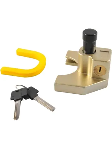 Koppelingsslot - 4,8 t/m 6,1 cm Breed - Geel