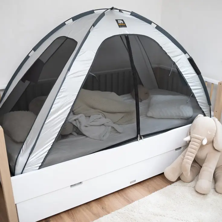 Bedtent Klamboe - 200x90cm - Muggennet - 1mm gaas