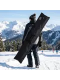 Waterafstotende snowboardtas 180x40x16 cm - Zwart
