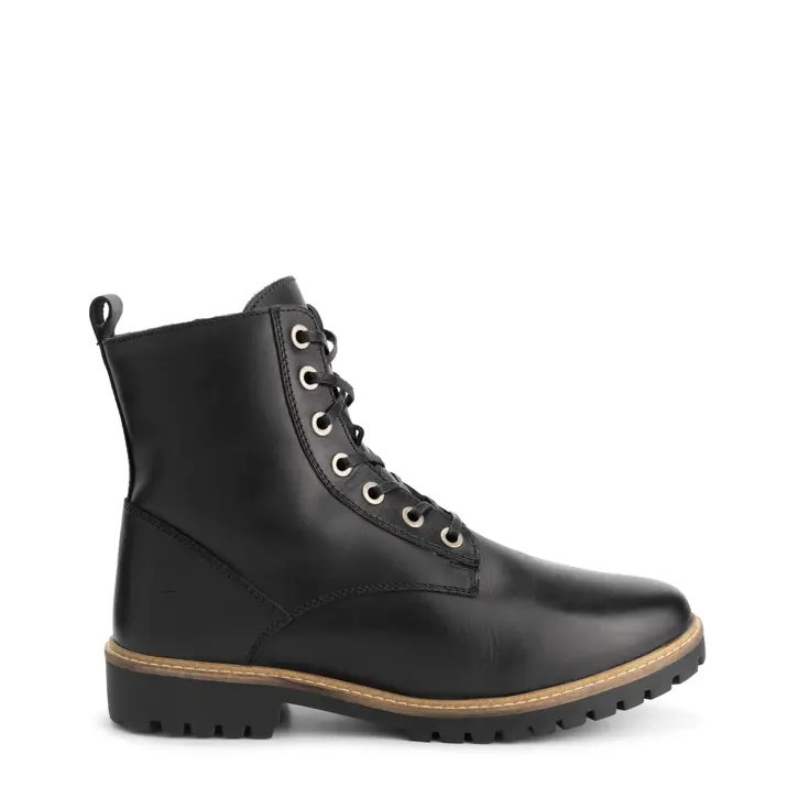 Rosendal Heren - Veterboots met rits - Wol gevoerd