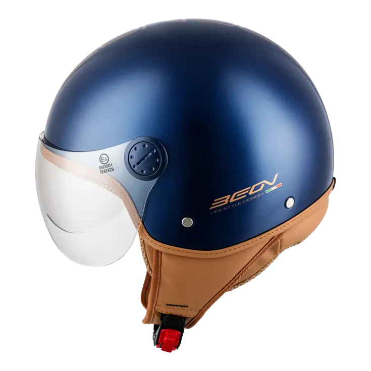 Design Luxe Scooterhelm met vizier