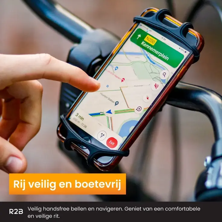 Telefoonhouder Fiets met 360 Graden Rotatie