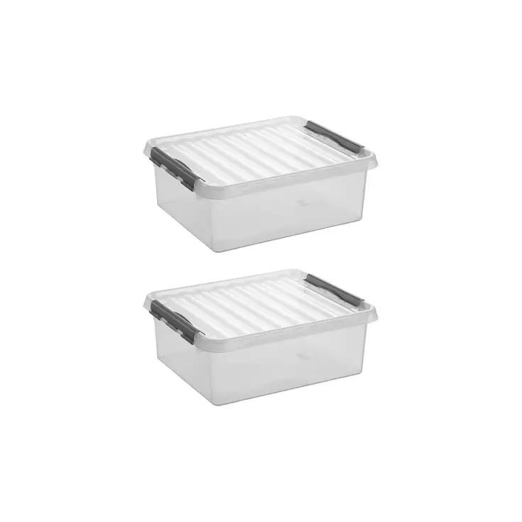 Q-line - Opbergbox - 25L - 2-delig