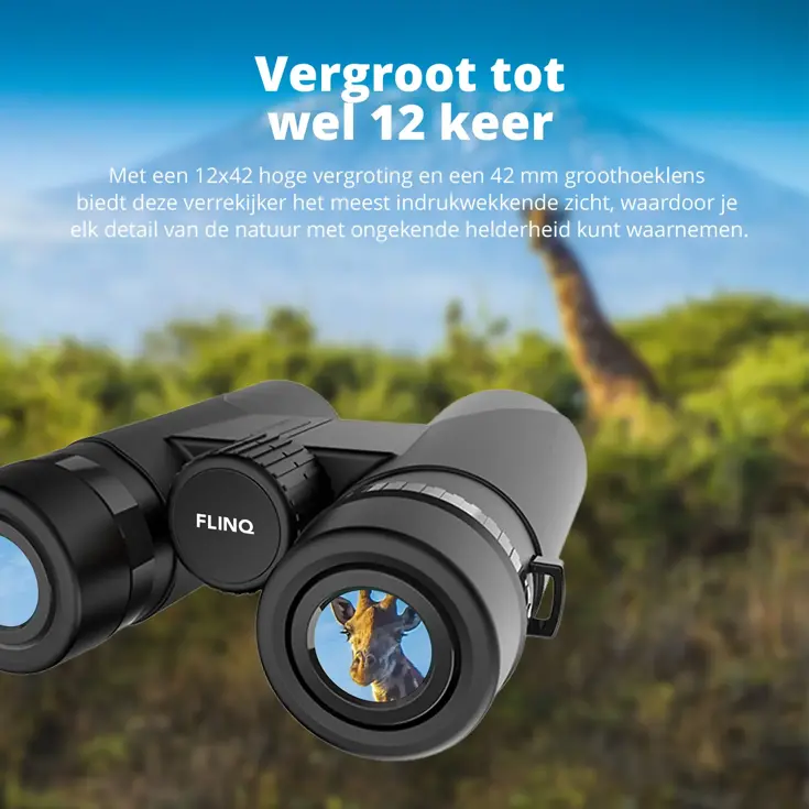 HD Verrekijker - 12x42 - BAK-4 Prisma