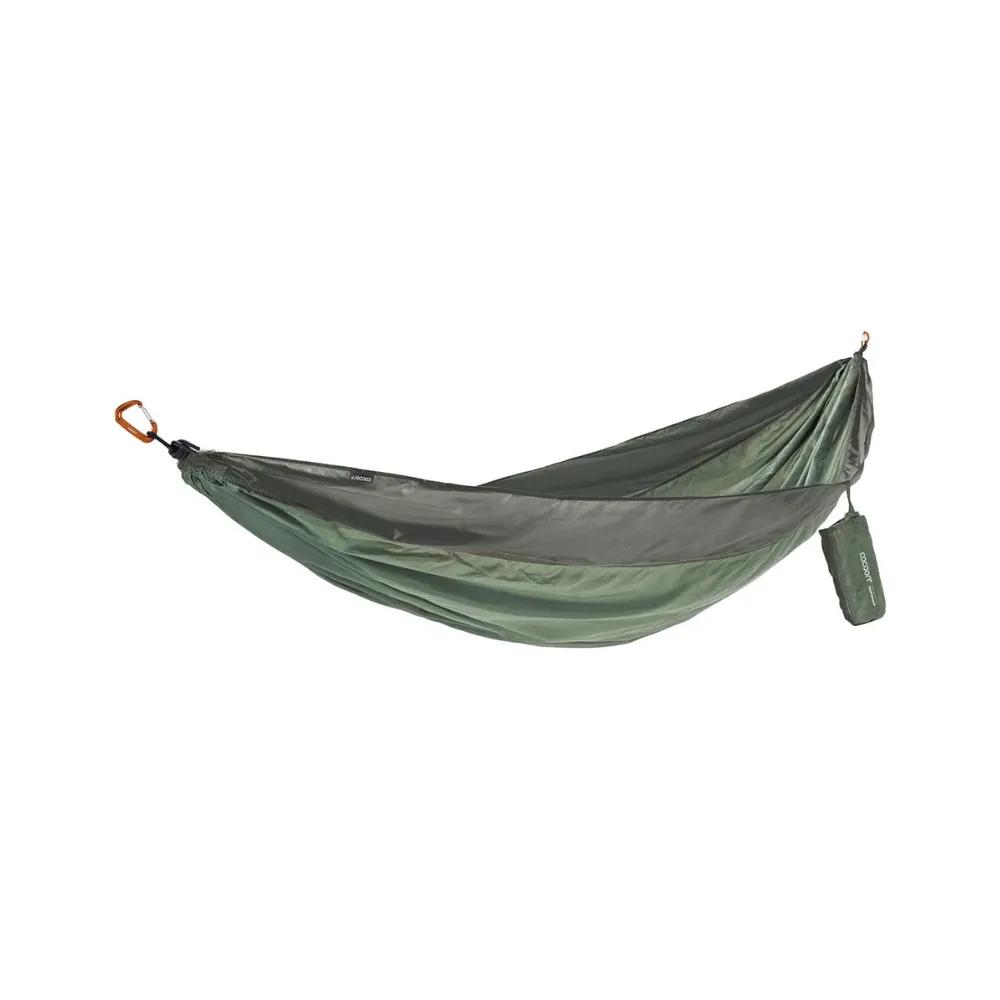 Cocoon  Travel Hammock Double Set, Cypress Green  Groen