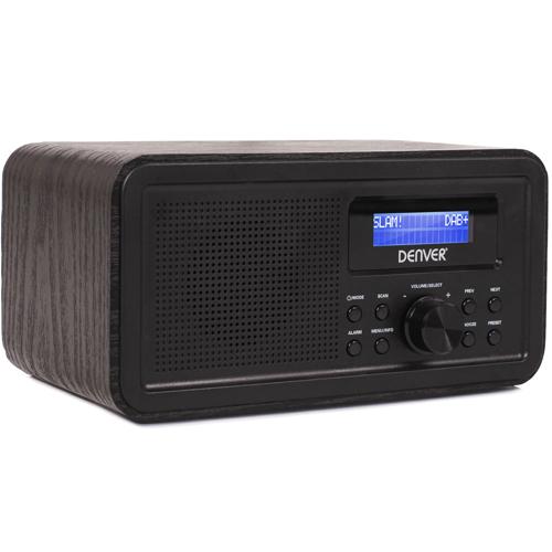 Denver DAB30B DAB+/FM Radio Wekkerfunctie