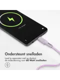 Gevlochten USB-C naar USB-C kabel
