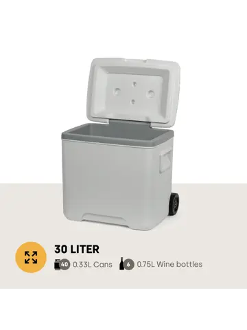 Steamy Marine 30 Koelbox op wielen - 30L