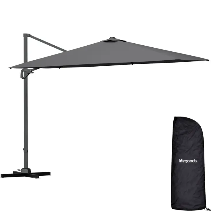 Zweefparasol – 300x300 cm – Kantelbaar