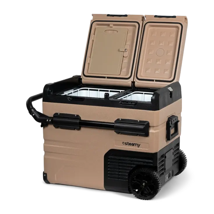 Steamy-E Elektrische Koelbox op wielen - 45L