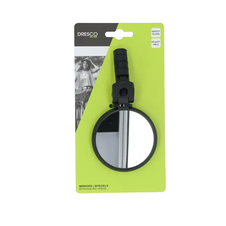 Ronde Fietsspiegel 6 cm, Veilig en Instelbaar