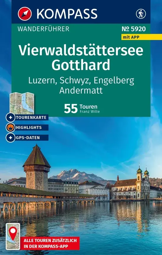 Wandelgids WF 5920 Vierwaldstättersee