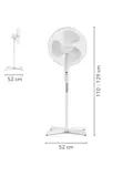 Statiefventilator - TVE 16 - 3 standen