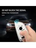 TPU Sleutelhoesje voor Bmw i serie wit B4A-NEW