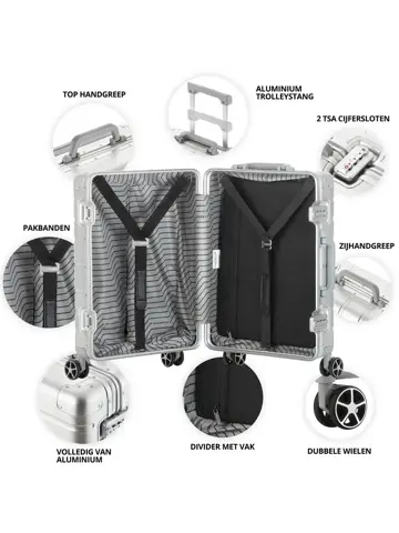 ULD Aluminium Handbagage koffer