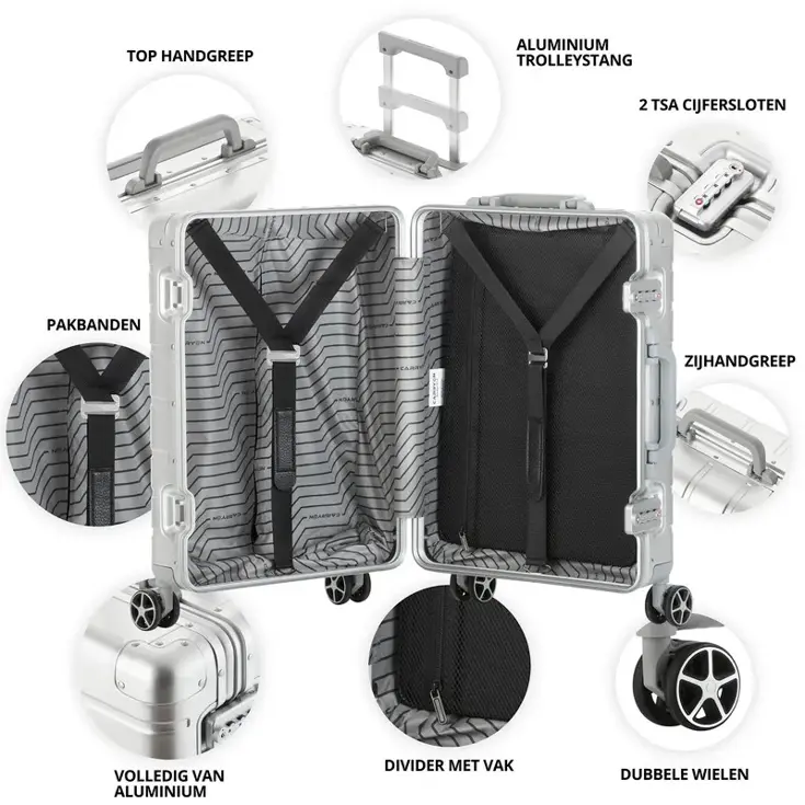 ULD Aluminium Handbagage koffer