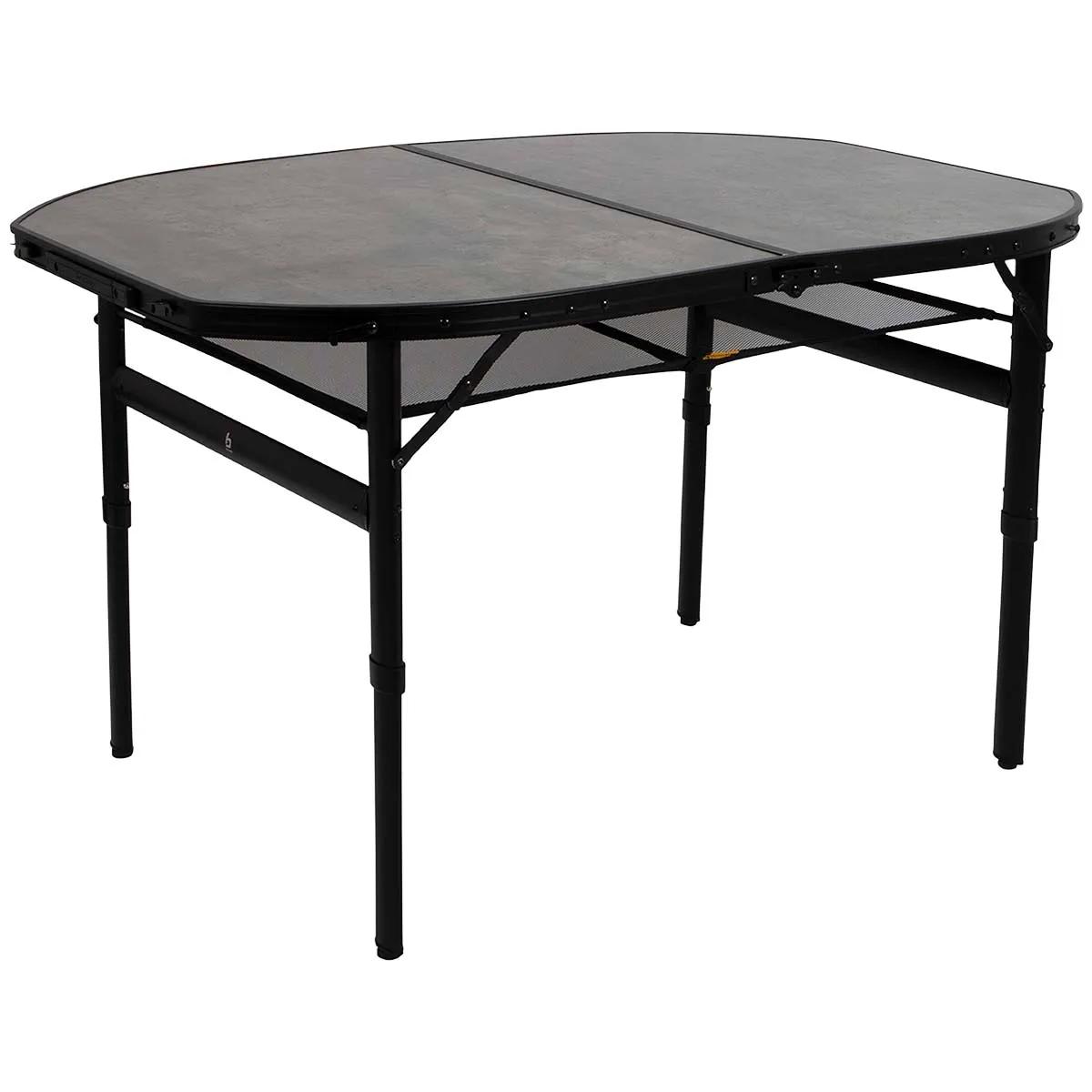 Bo-camp  Tafel Northgate Ovaal 120x80cm  Grijs