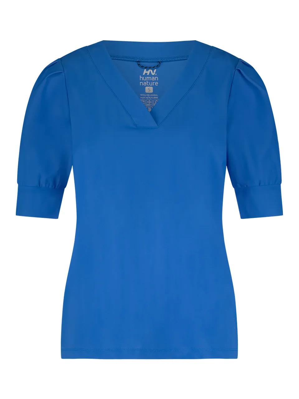 ANWB  Trikala  Travelshirt dames  Human Nature  Blauw   L