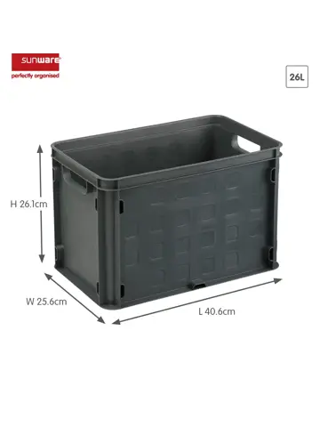 Square - Gesloten krat - 26L - 2-delig