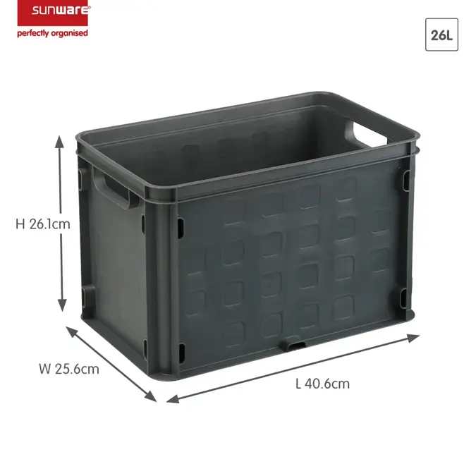 Square - Gesloten krat - 26L - 2-delig