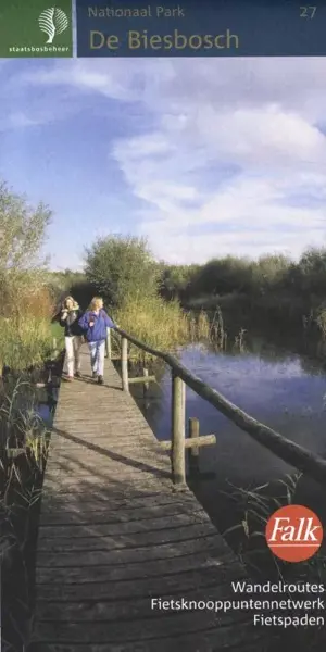 Falk fiets-wandelkaart SBB 27 Biesbosch