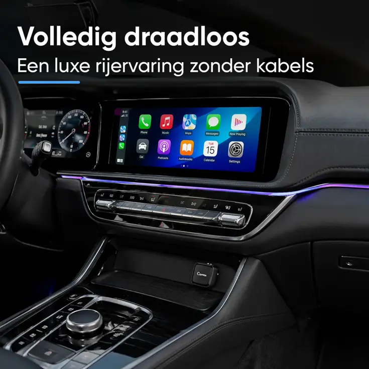 Mini 2-in-1 CarPlay & Android Auto Dongle USB-C