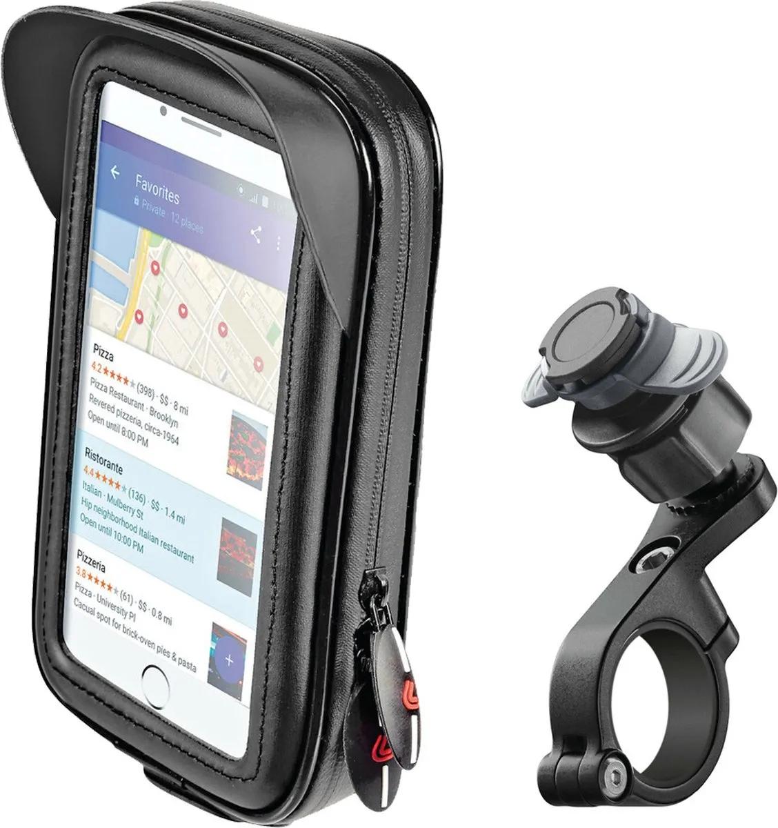 Lampa  Optiline waterdichte telefoonhoes motor  Zwart