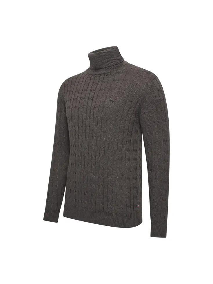Heren Aosta Cable Pullover
