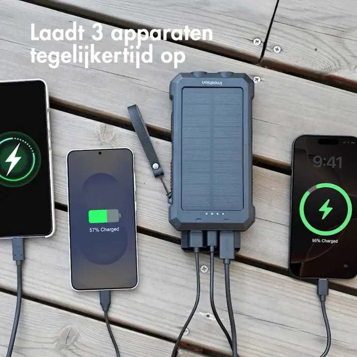 Solar Powerbank 20.000 mAh