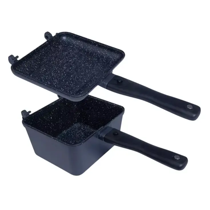 RidgeMonke -Granite Edition Deep Pan&Griddle