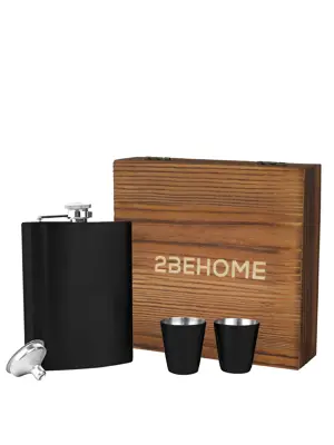 2BEHOME Heupfles met opbergdoos