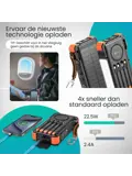Solar Powerbank - 20.000mAh - 15W Draadloos