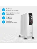 Olieradiator – 2000W – Met thermostaat