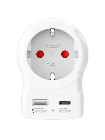 Adapter UK USB-A en USB-C - ANWB