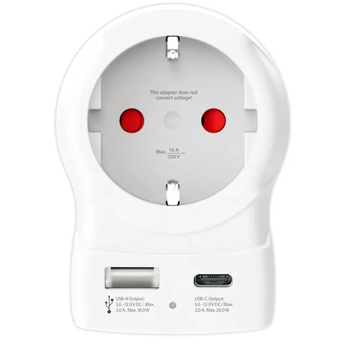 Adapter UK USB-A en USB-C - ANWB